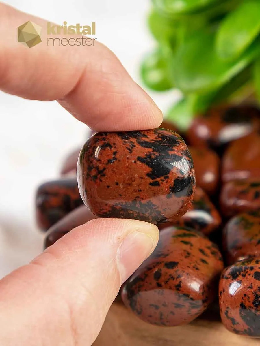 Mahogany Obsidian Tumbled Stones