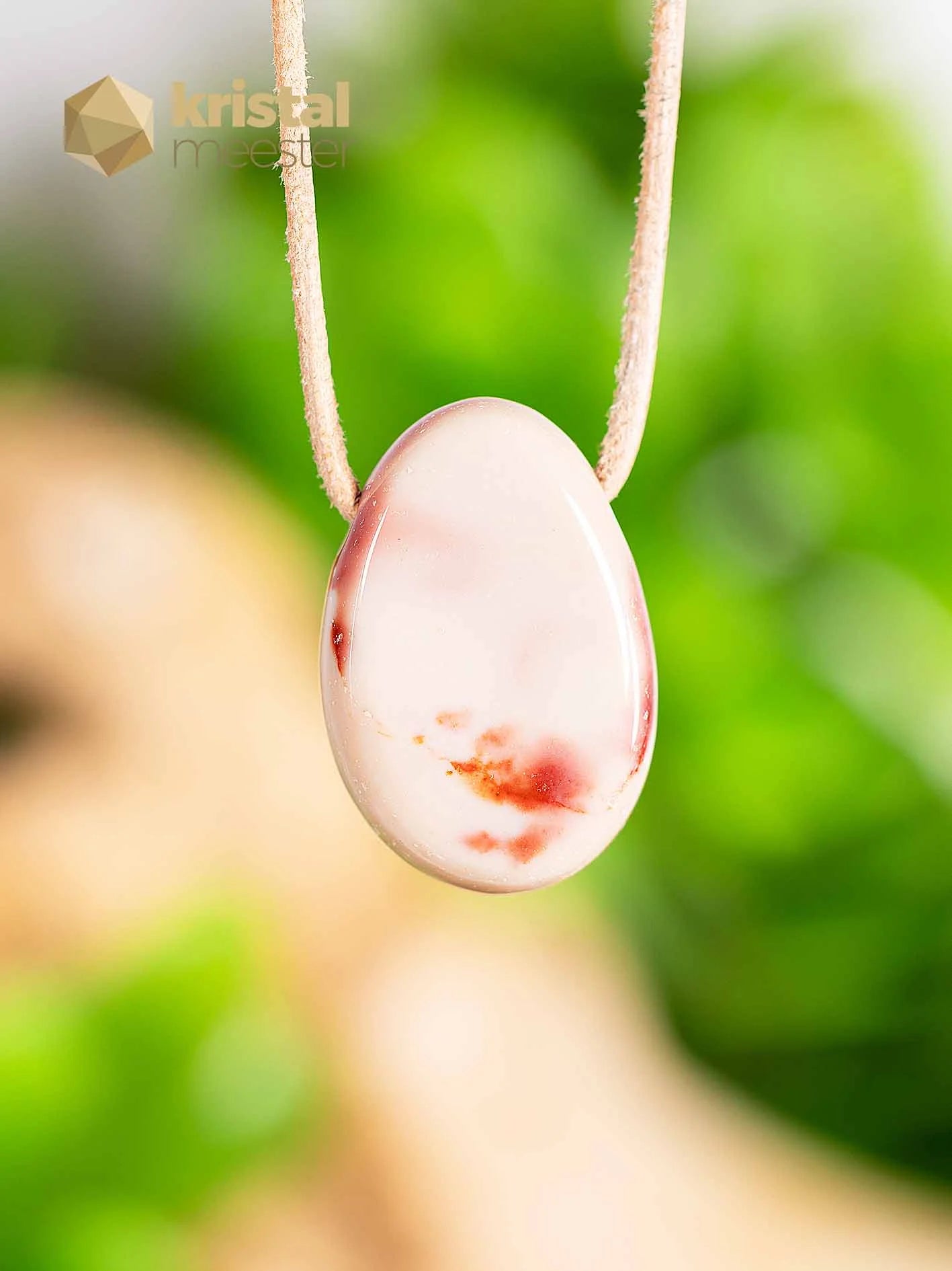 Mookaite Jasper Pendant, drilled - no. 2