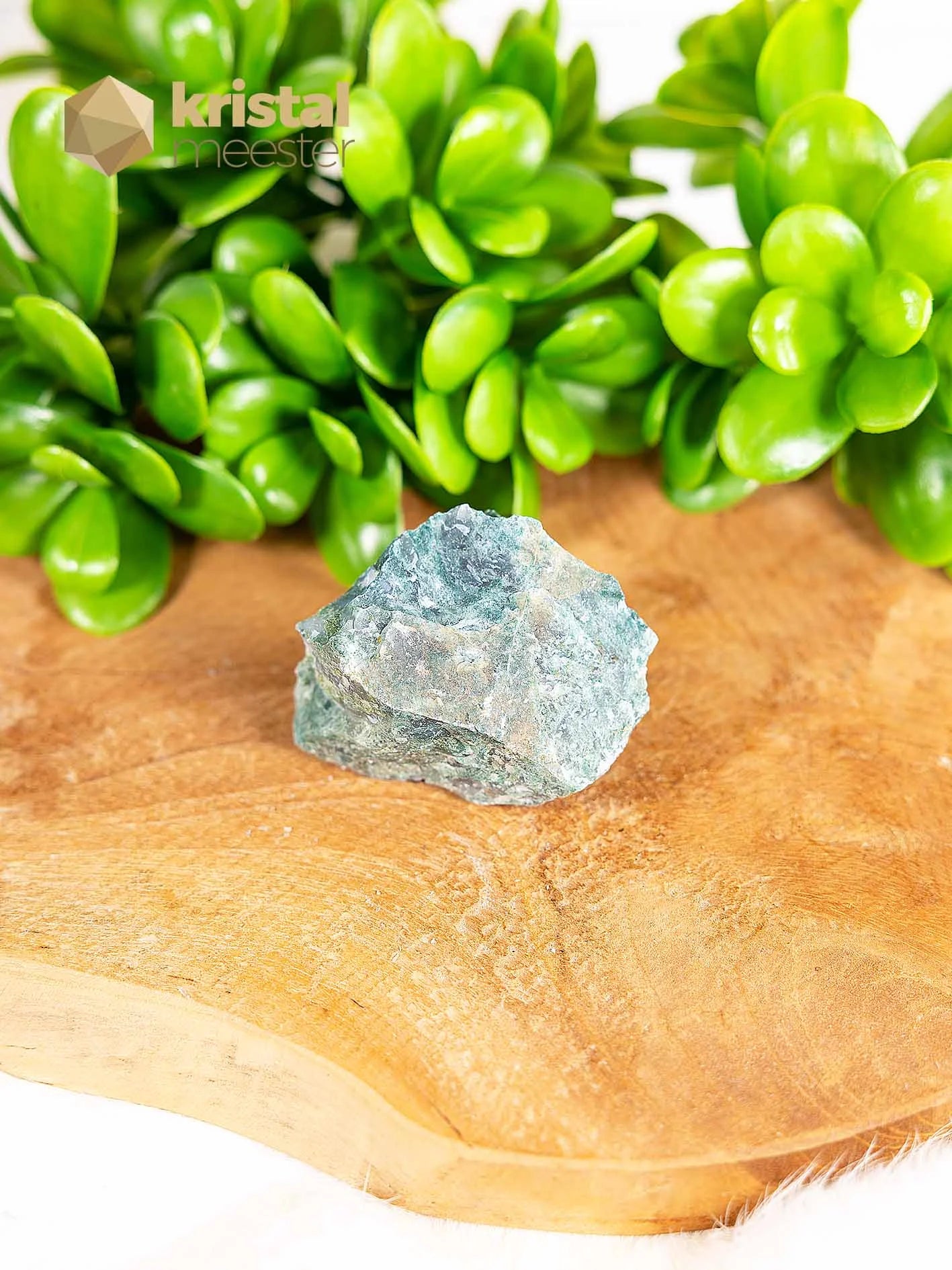 Moss Agate raw - no. 1