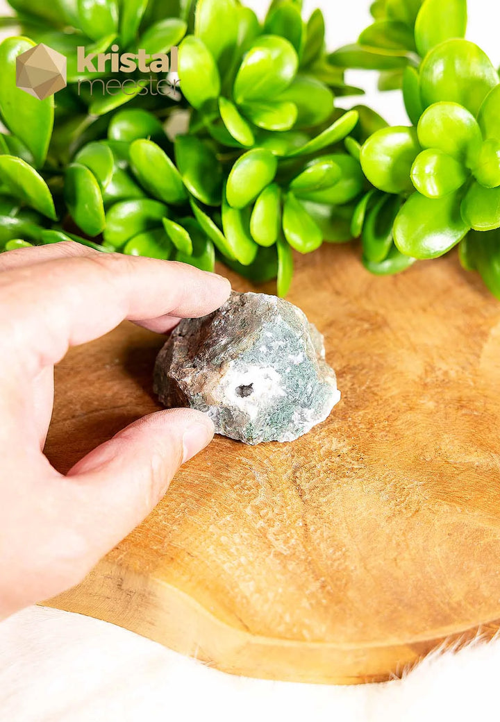 Moss Agate raw - no. 2