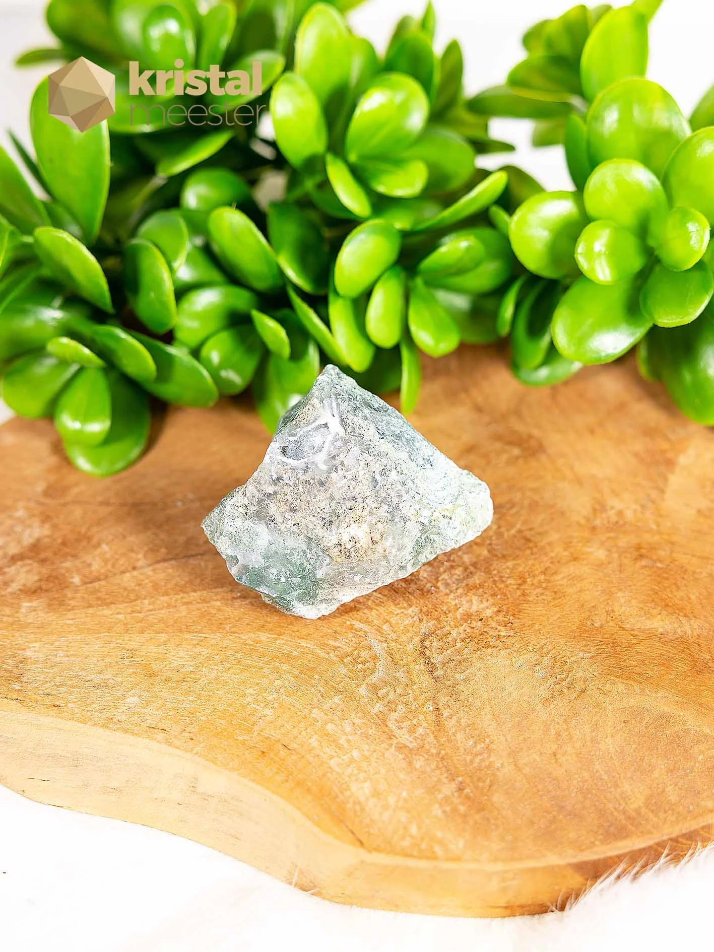 Moss Agate raw - no. 4