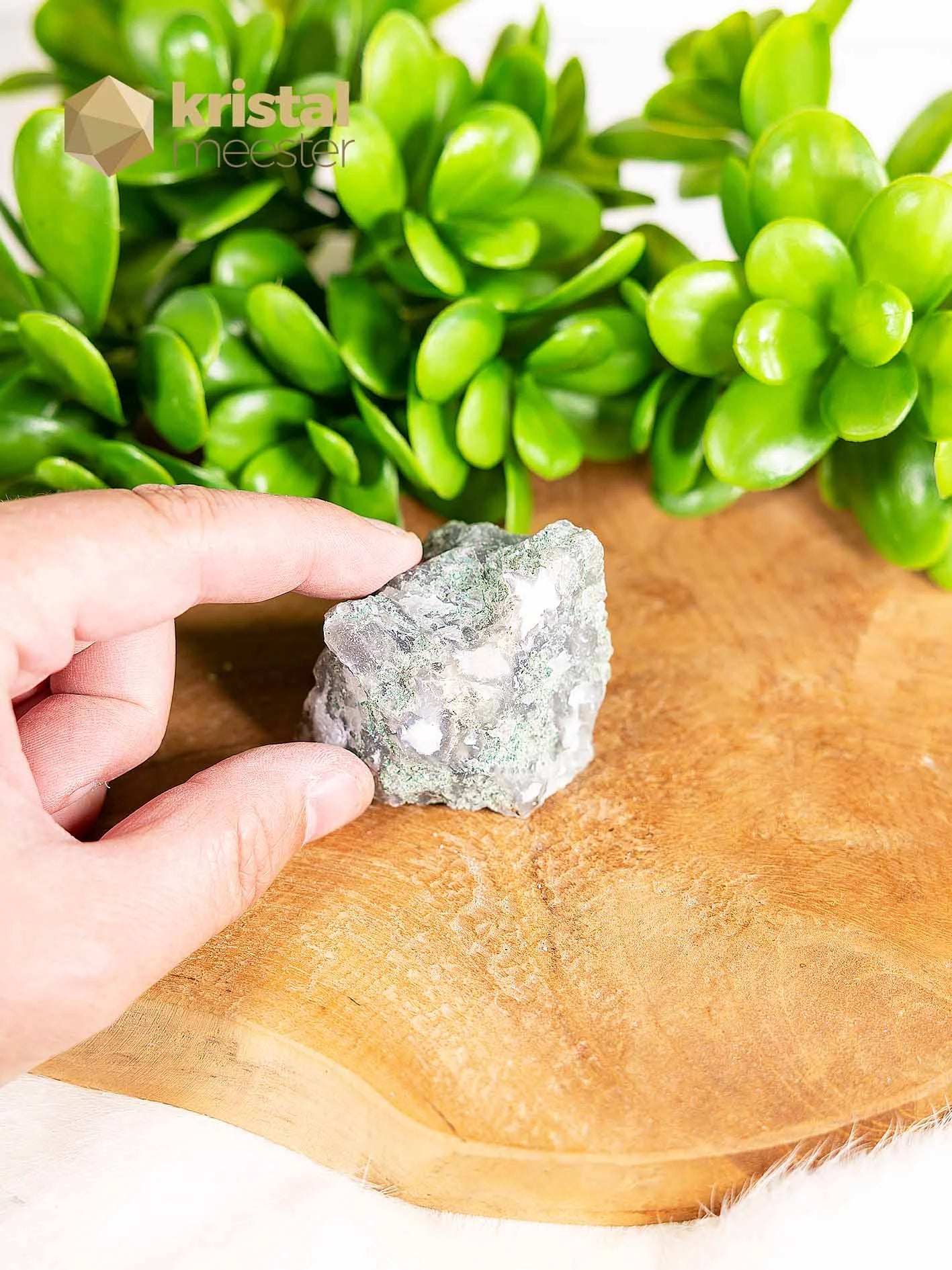 Moss Agate raw - no. 6