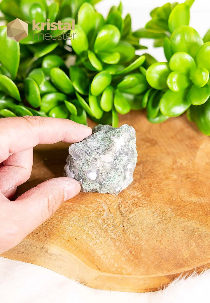 Moss Agate raw - no. 6