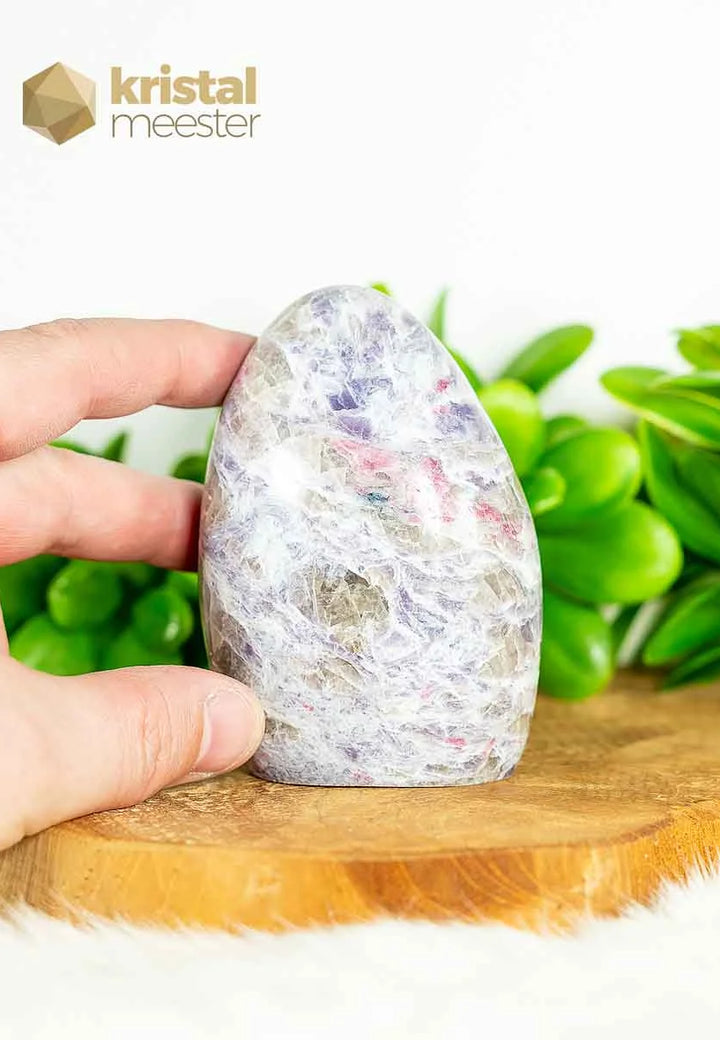 Pink Tourmaline & Lepidolite in Pegmatite - no. 3 