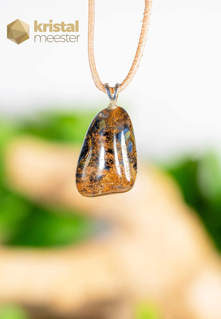 Pietersiet hanger met zilver oog - nr. 1