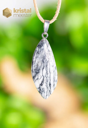 Pinoliet hanger met zilver oog - nr. 4