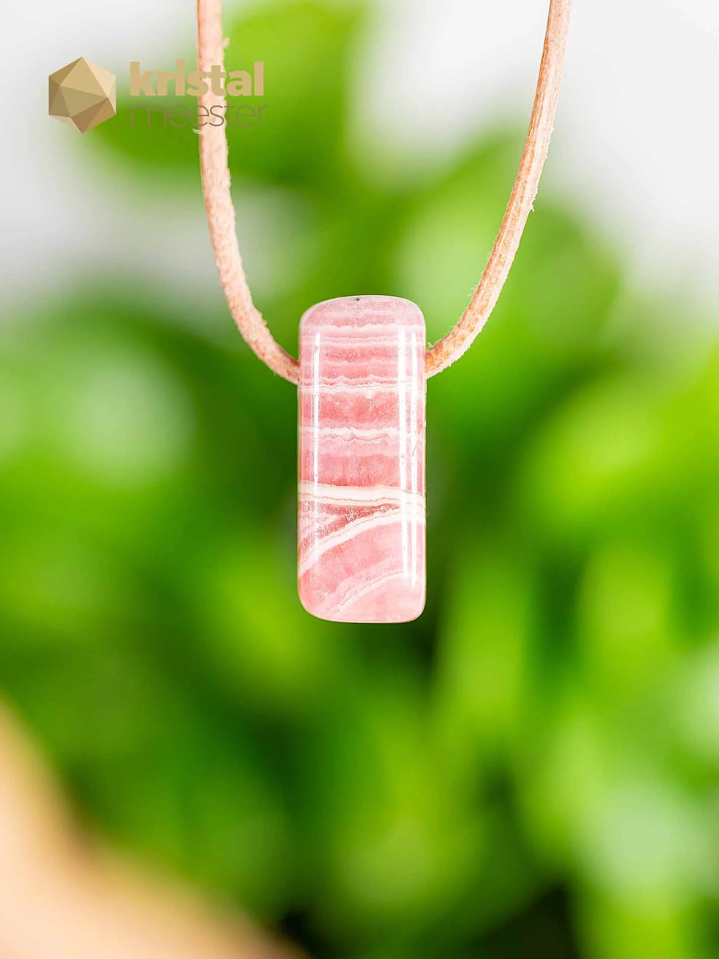 Rhodochrosiet EX hanger, doorboord - nr. 4