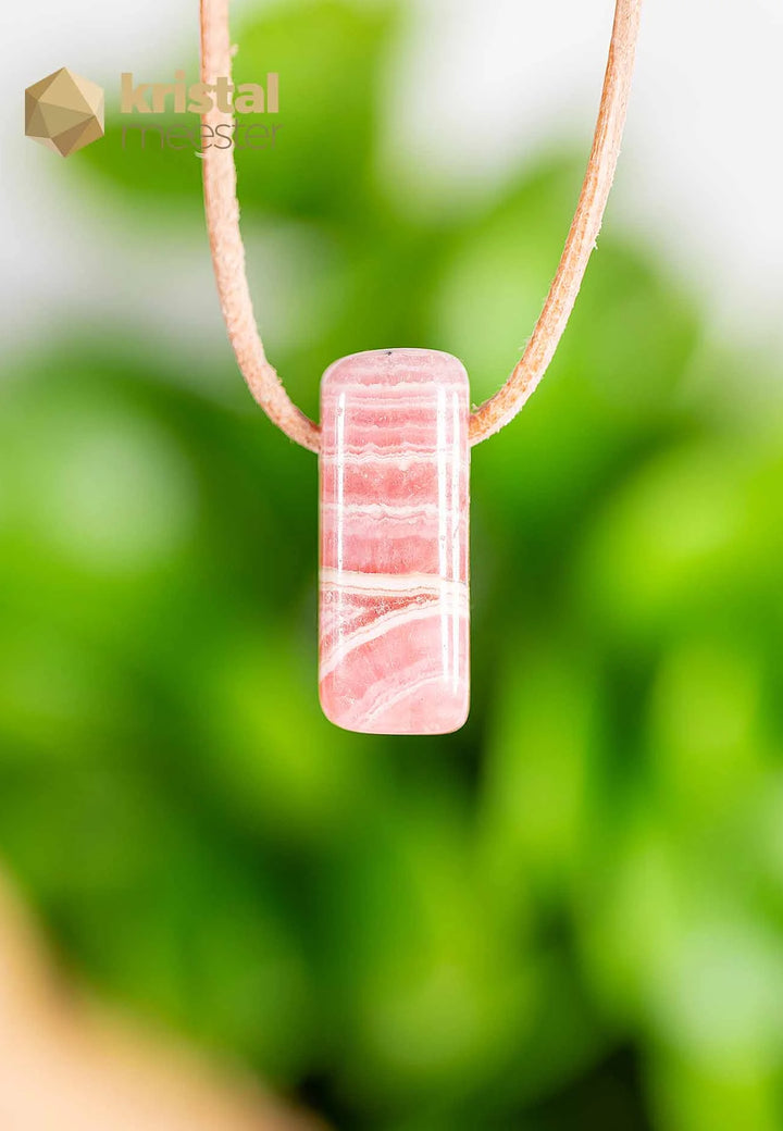 Rhodochrosiet EX hanger, doorboord - nr. 4