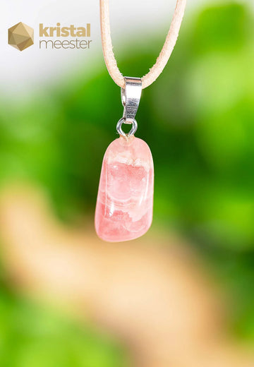 Rhodochrosiet EX hanger met zilver oog - nr. 3