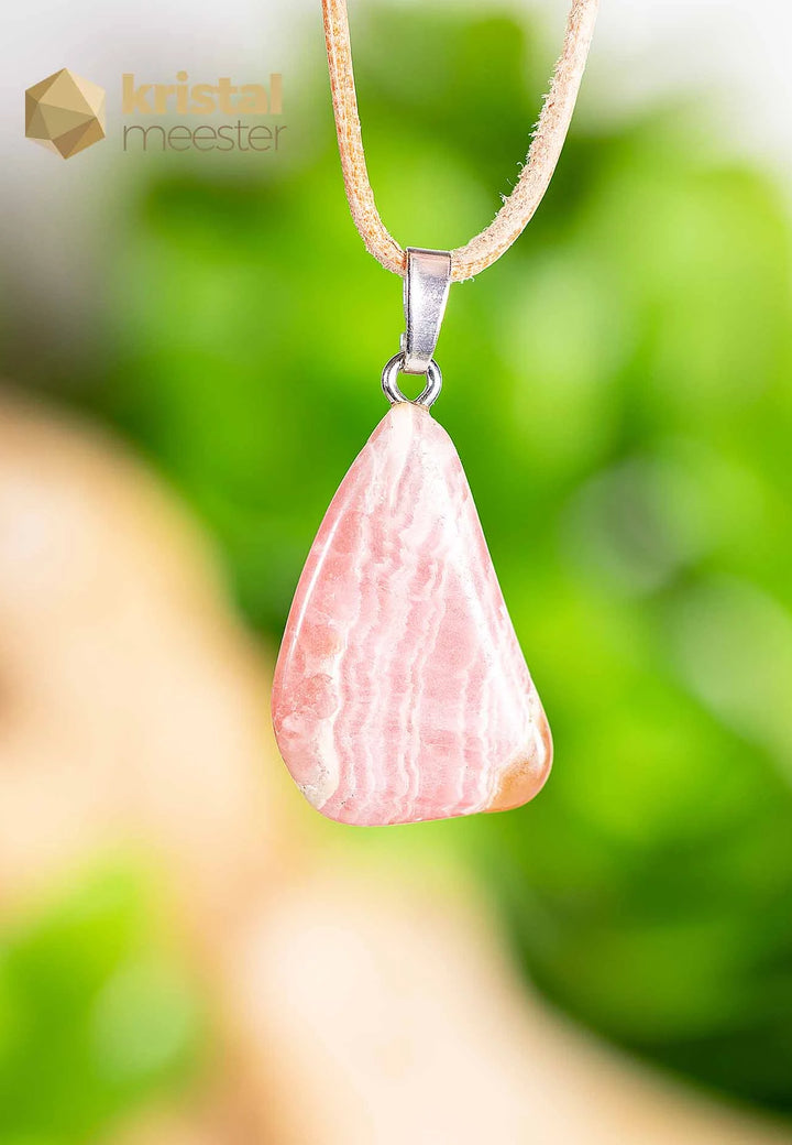 Rhodochrosiet EX hanger met zilver oog - nr. 3