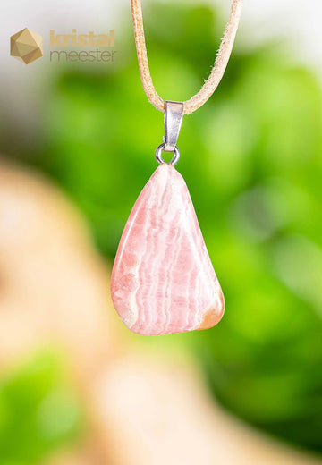 Rhodochrosiet EX hanger met zilver oog - nr. 3