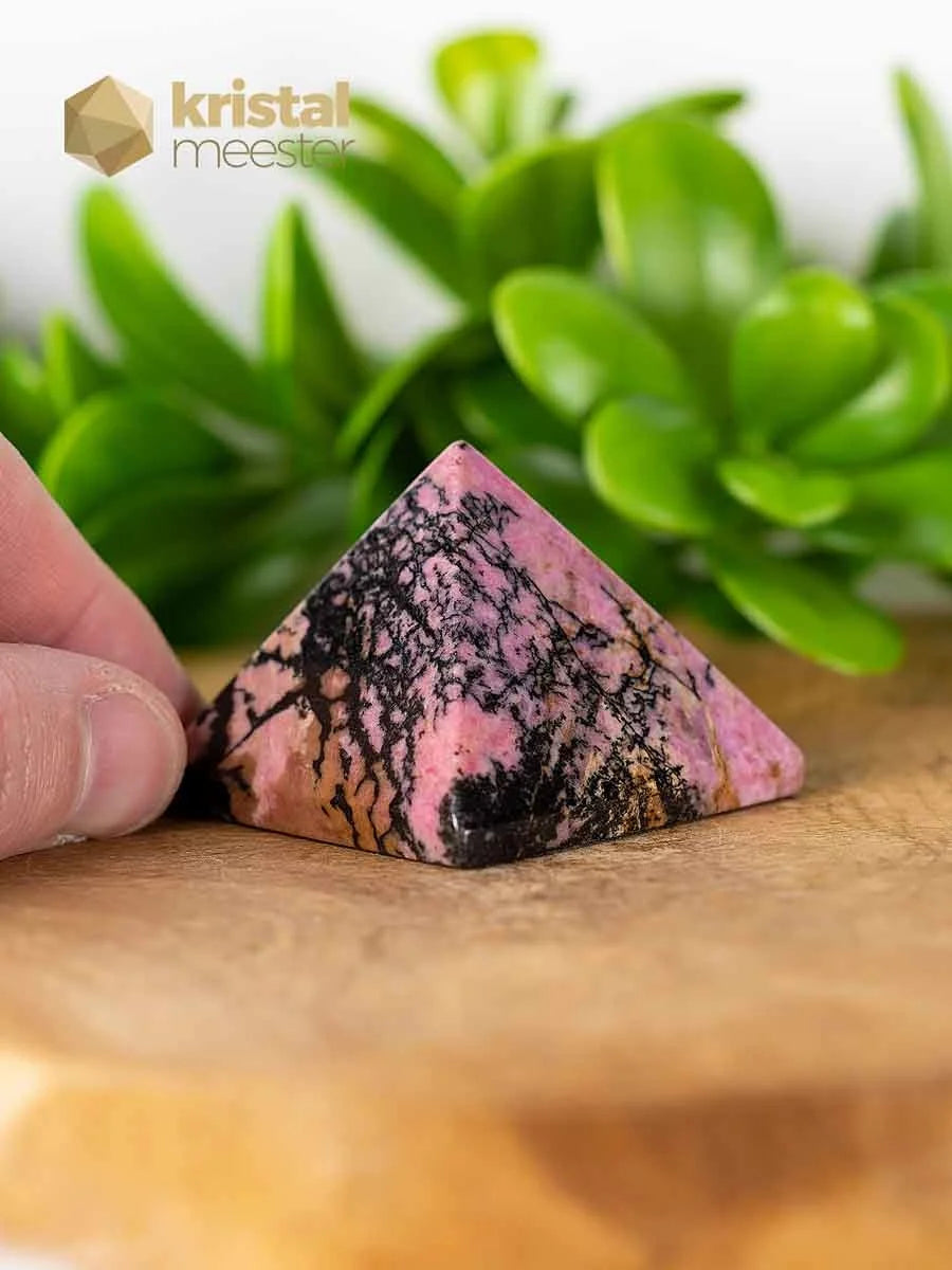 Rhodonite Pyramid - no. 2