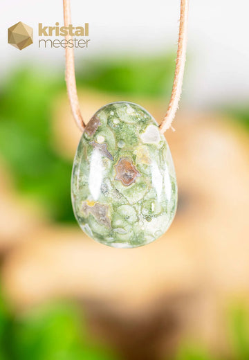 Rhyolite Pendant - drilled - no. 3