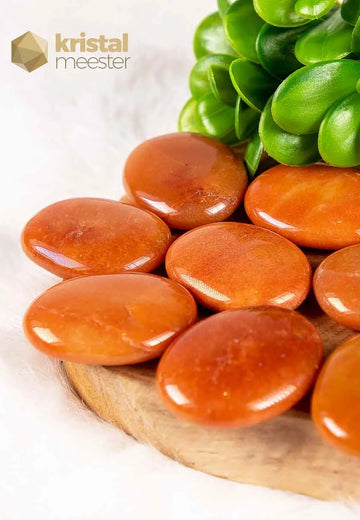 Red Aventurine Pocket Stones - size M