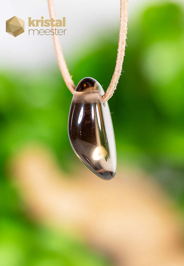 Smokey Quartz EX Pendant, drilled - no. 3