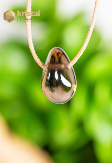 Smokey Quartz EX Pendant, drilled - no. 3