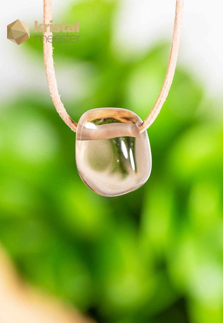 Smokey Quartz EX Pendant, drilled - no. 4