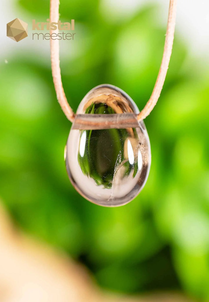 Smokey Quartz Pendant, drilled - no. 2
