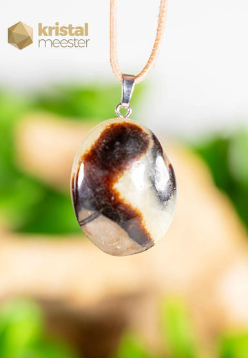 Septarie Hanger met zilver oog - nr. 4