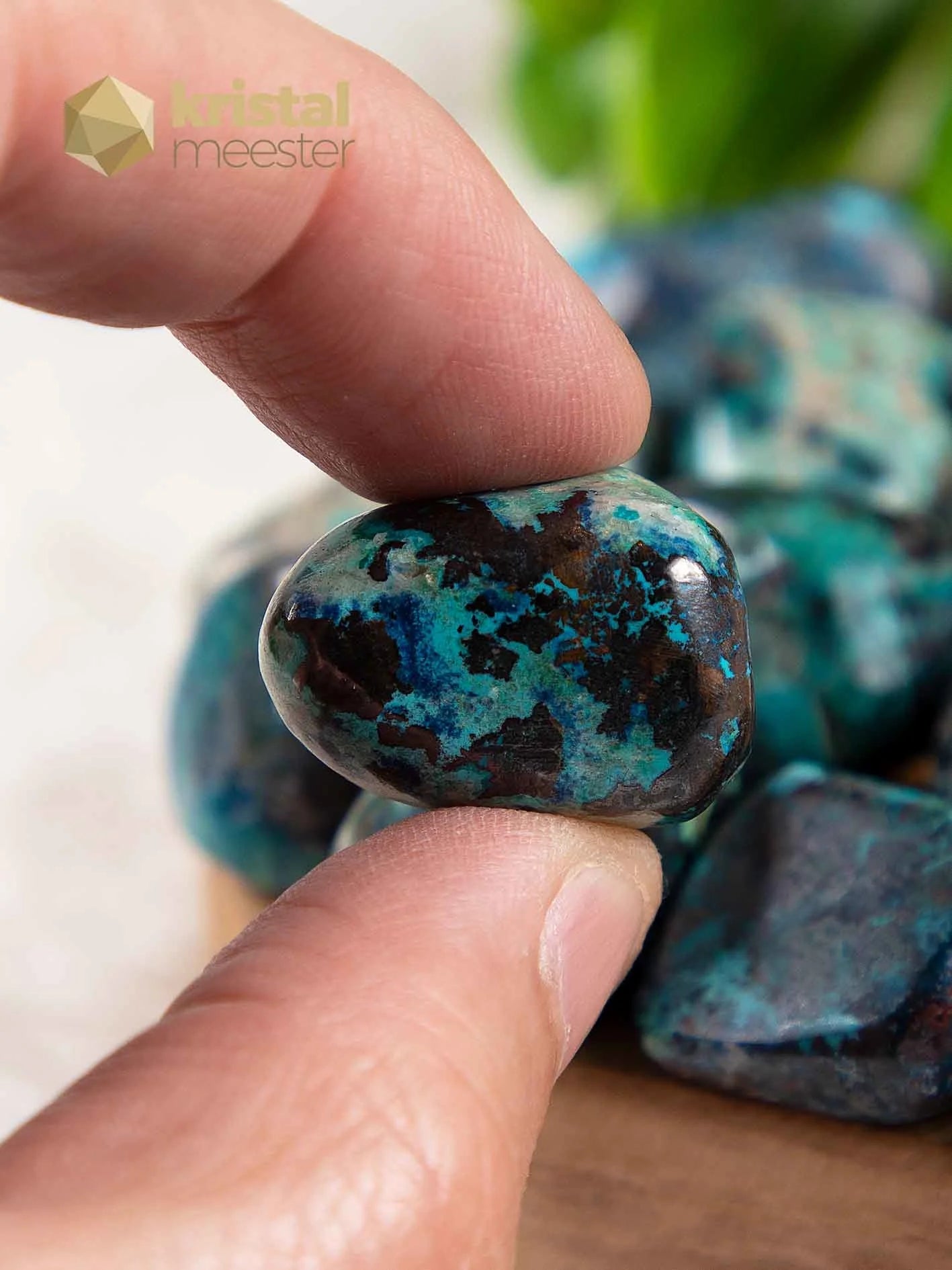 Shattuckite Tumbled Stones