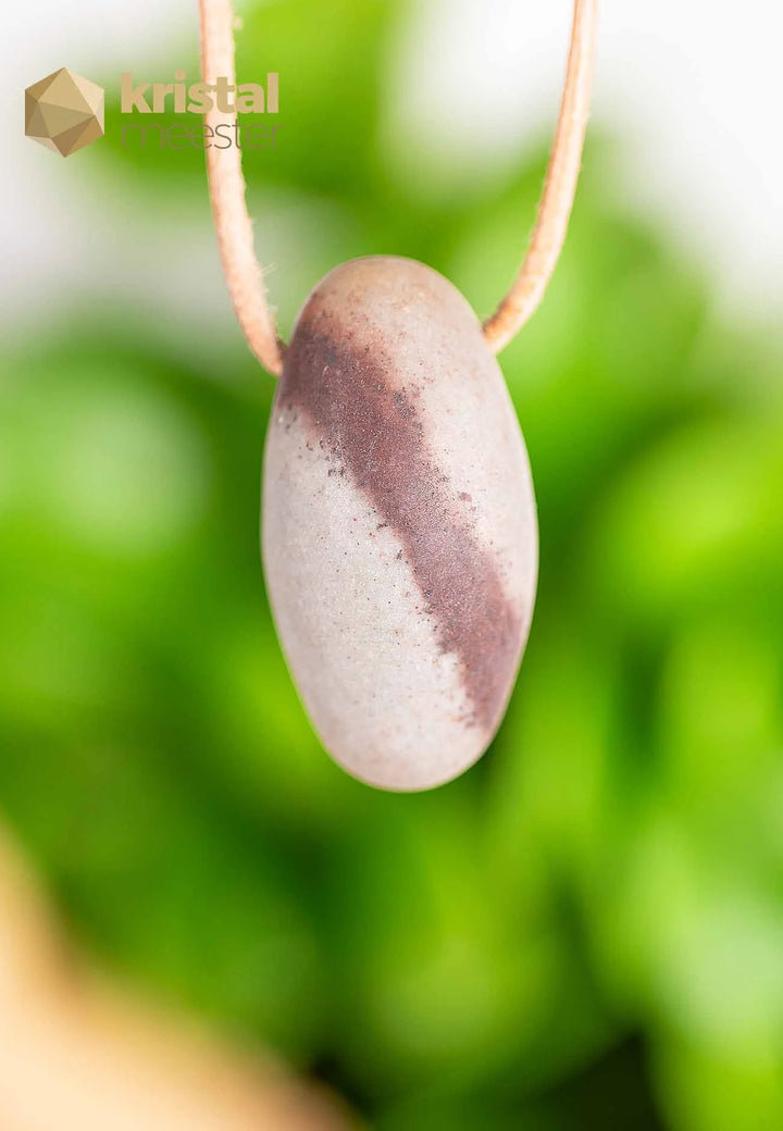 Shiva Lingam hanger, doorboord - nr. 4