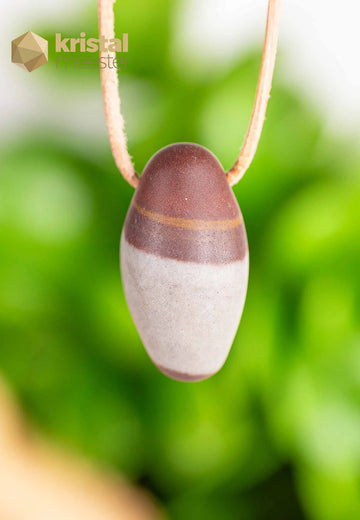 Shiva Lingam hanger, doorboord - nr. 5
