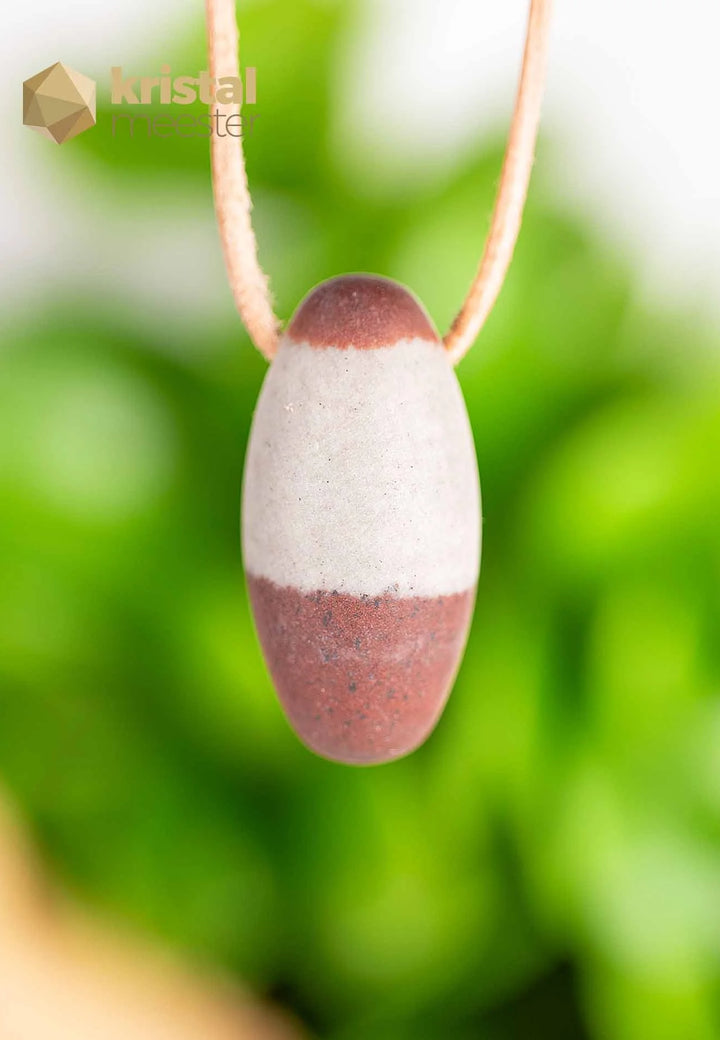 Shiva Lingam hanger, doorboord - nr. 6