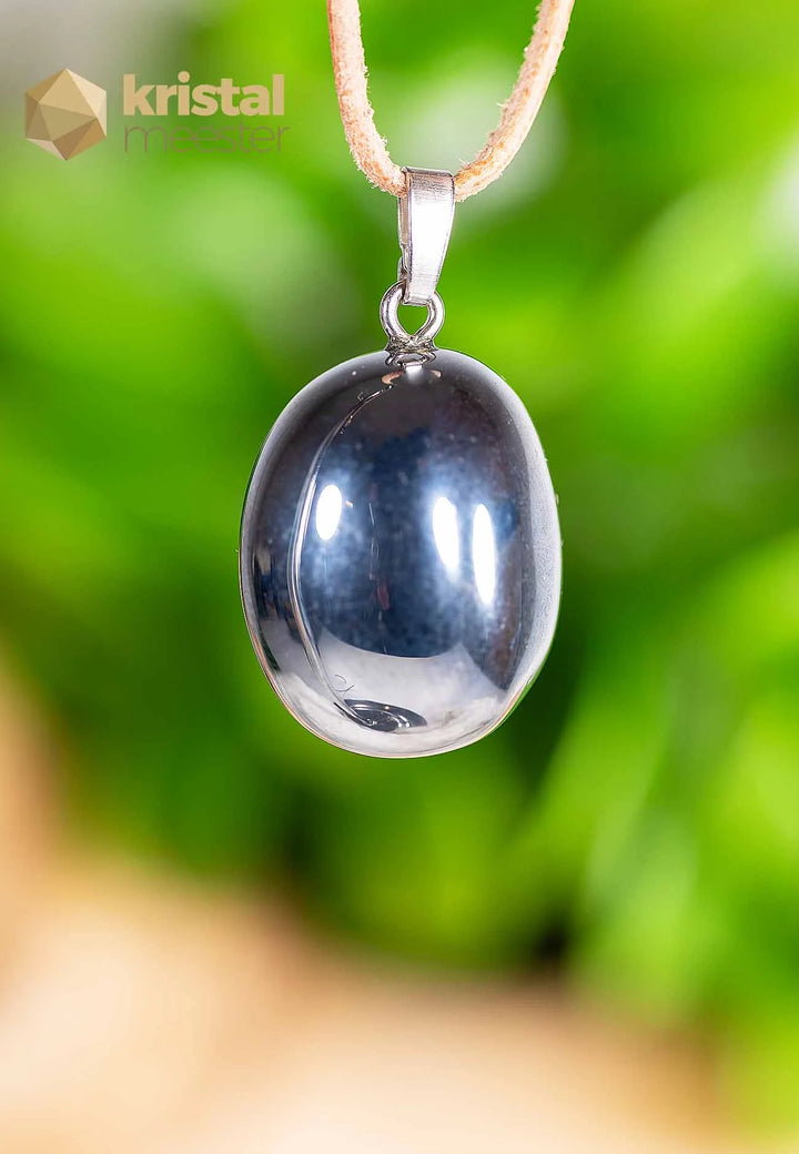 Silicium hanger met zilver oog - nr. 3