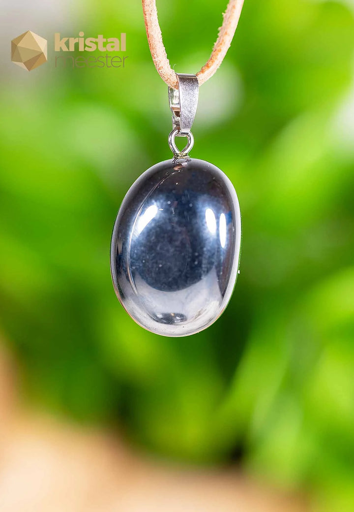 Silicium hanger met zilver oog - nr. 4