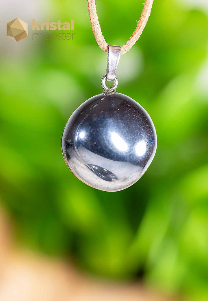 Silicium hanger met zilver oog - nr. 5