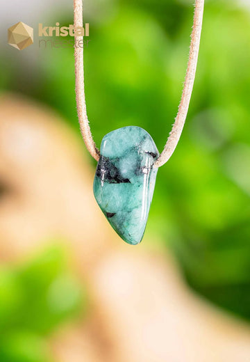 Emerald EX Pendant, drilled - no. 2