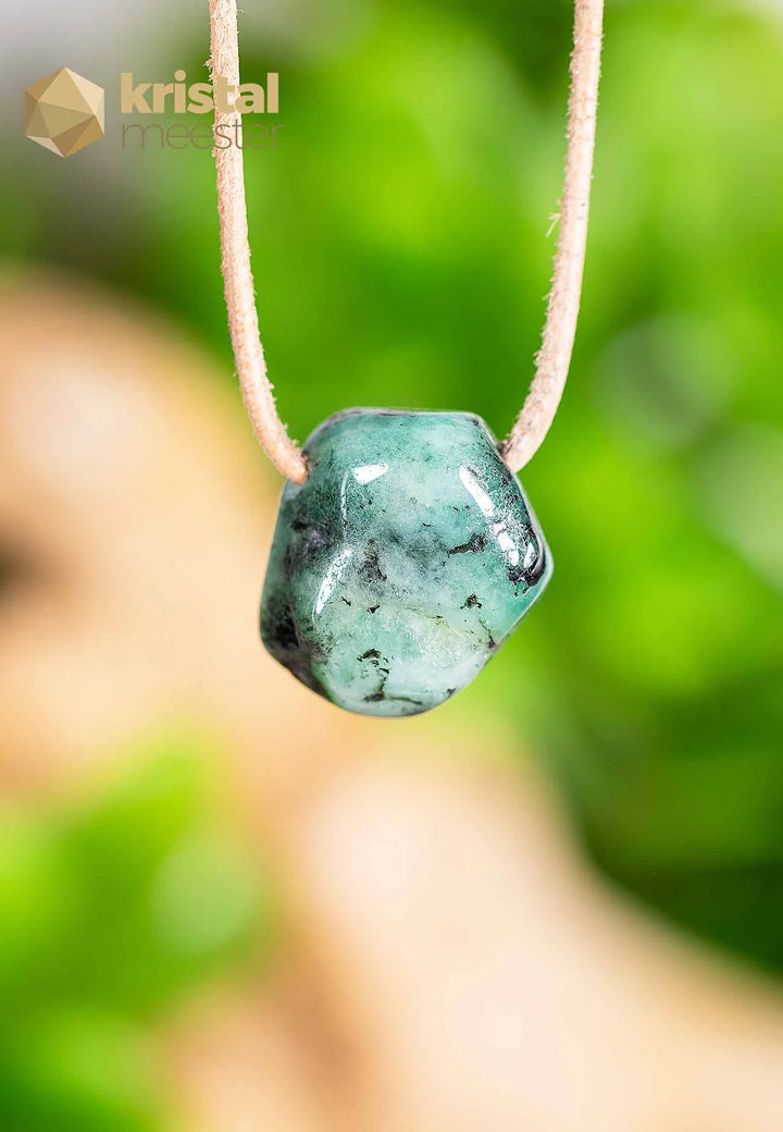 Emerald EX Pendant, drilled - no. 4