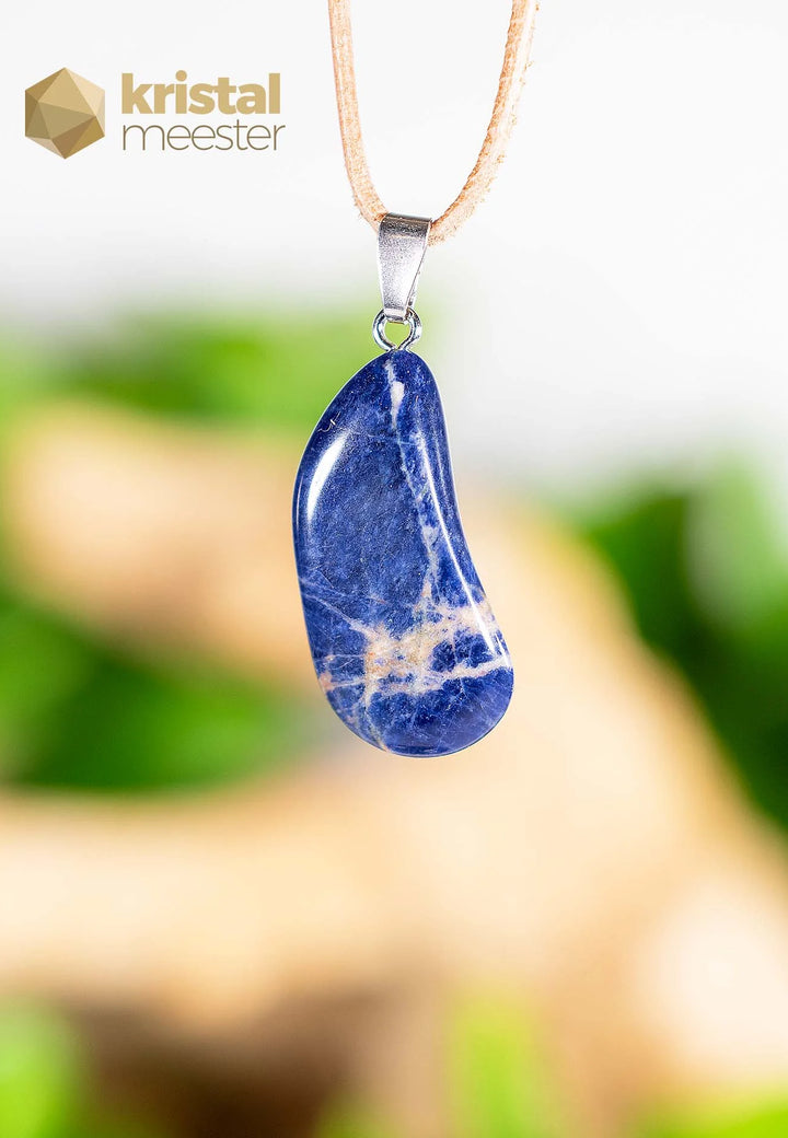 Sodaliet EX hanger met zilver oog - nr. 3