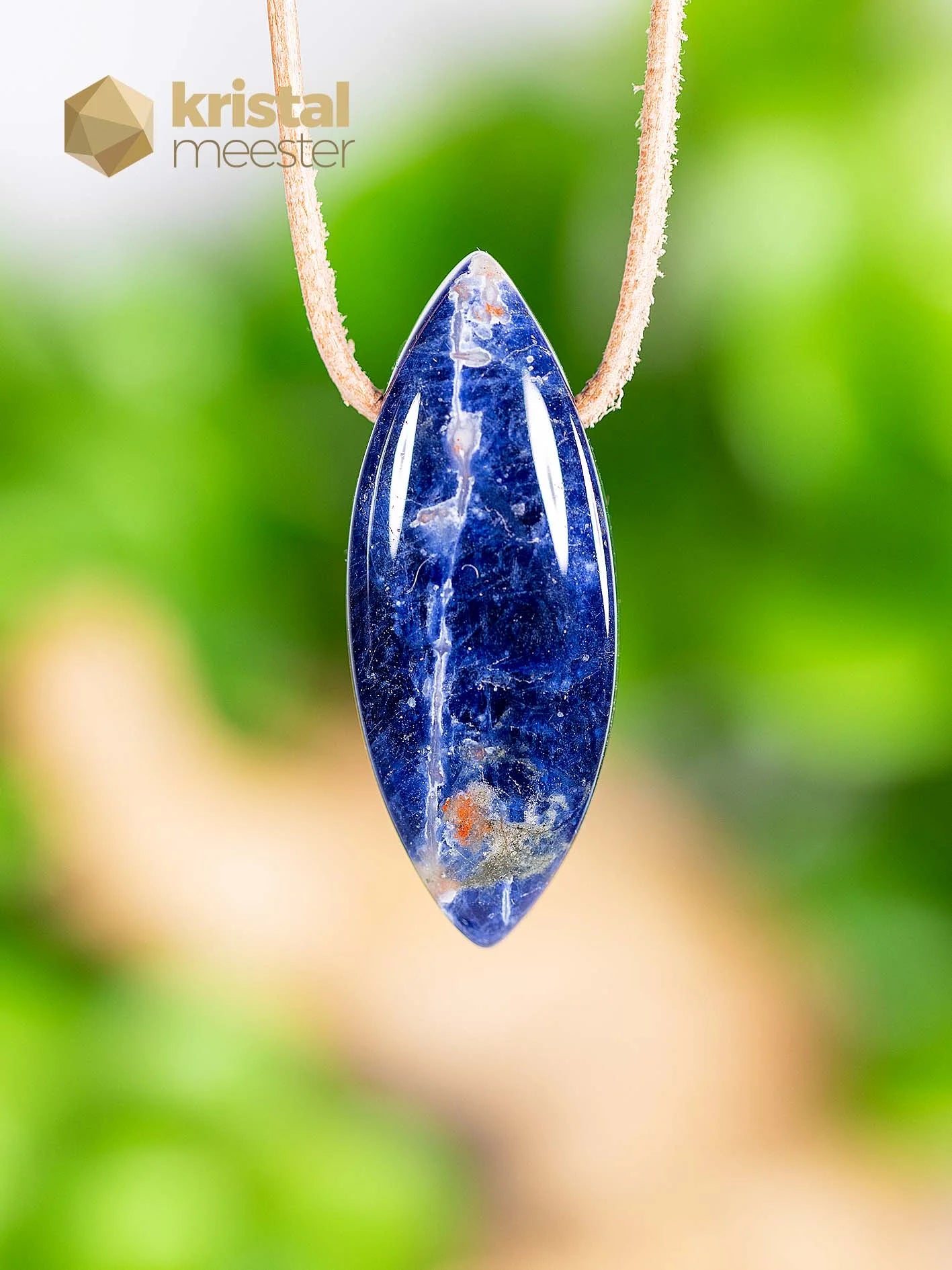 Sodalite EX Pendant, oval - no. 1
