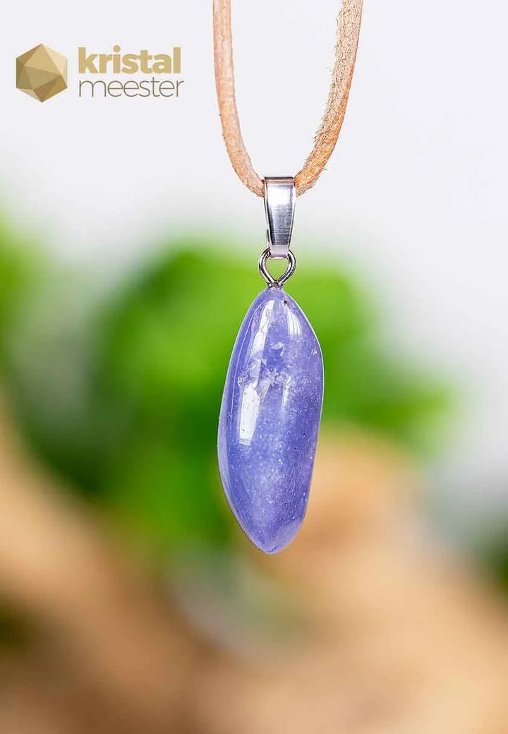 Tanzanite EX pendant with silver loop - no. 2