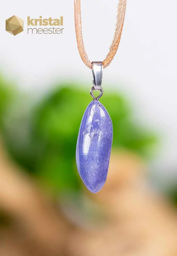 Tanzanite EX pendant with silver loop - no. 2