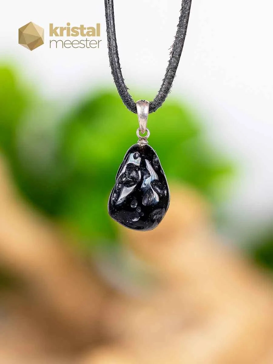 Tektiet hanger met zilver oog - nr. 2