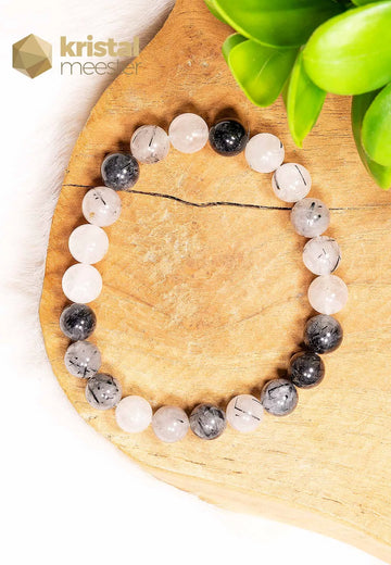 Tourmaline Quartz Ball Bracelet - 10 mm