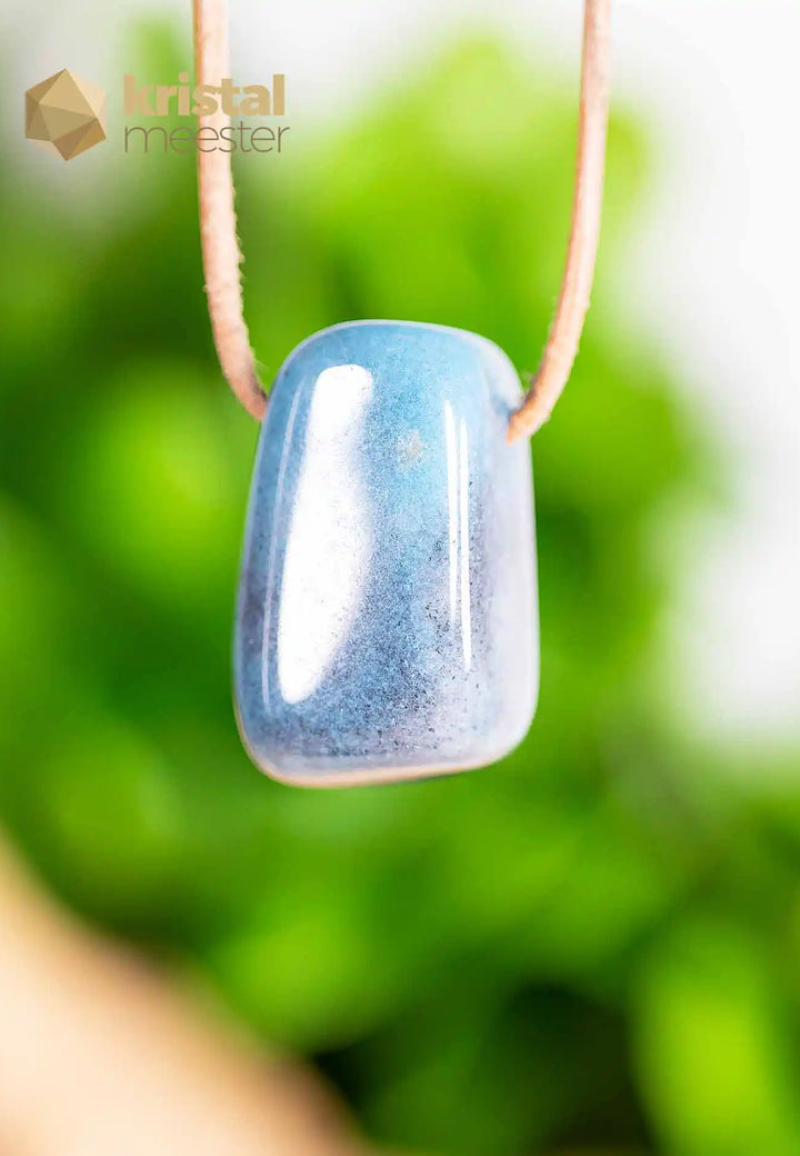 Trolleite pendant drilled - no. 2