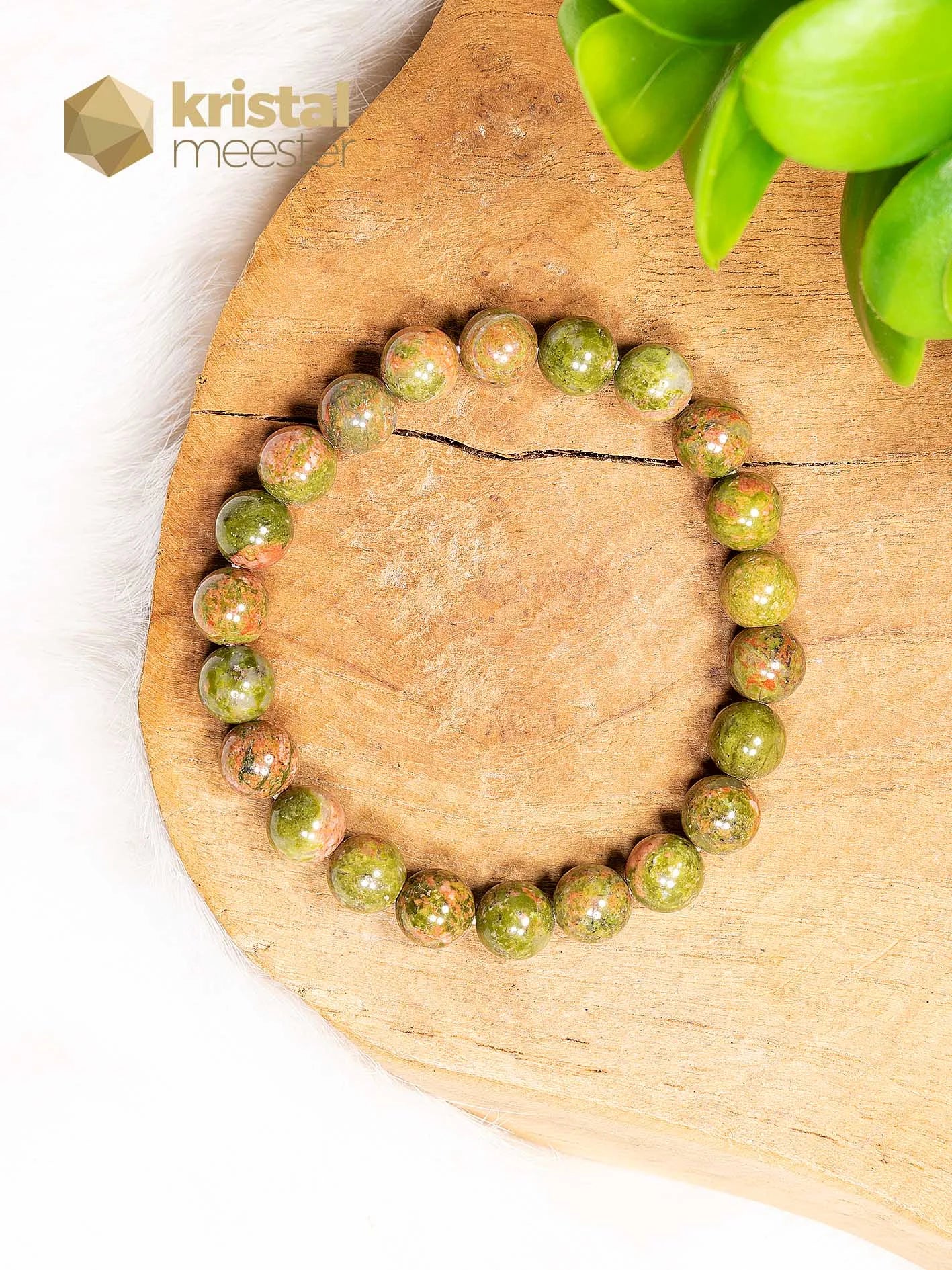 Unakiet Kogelarmband - 8 mm