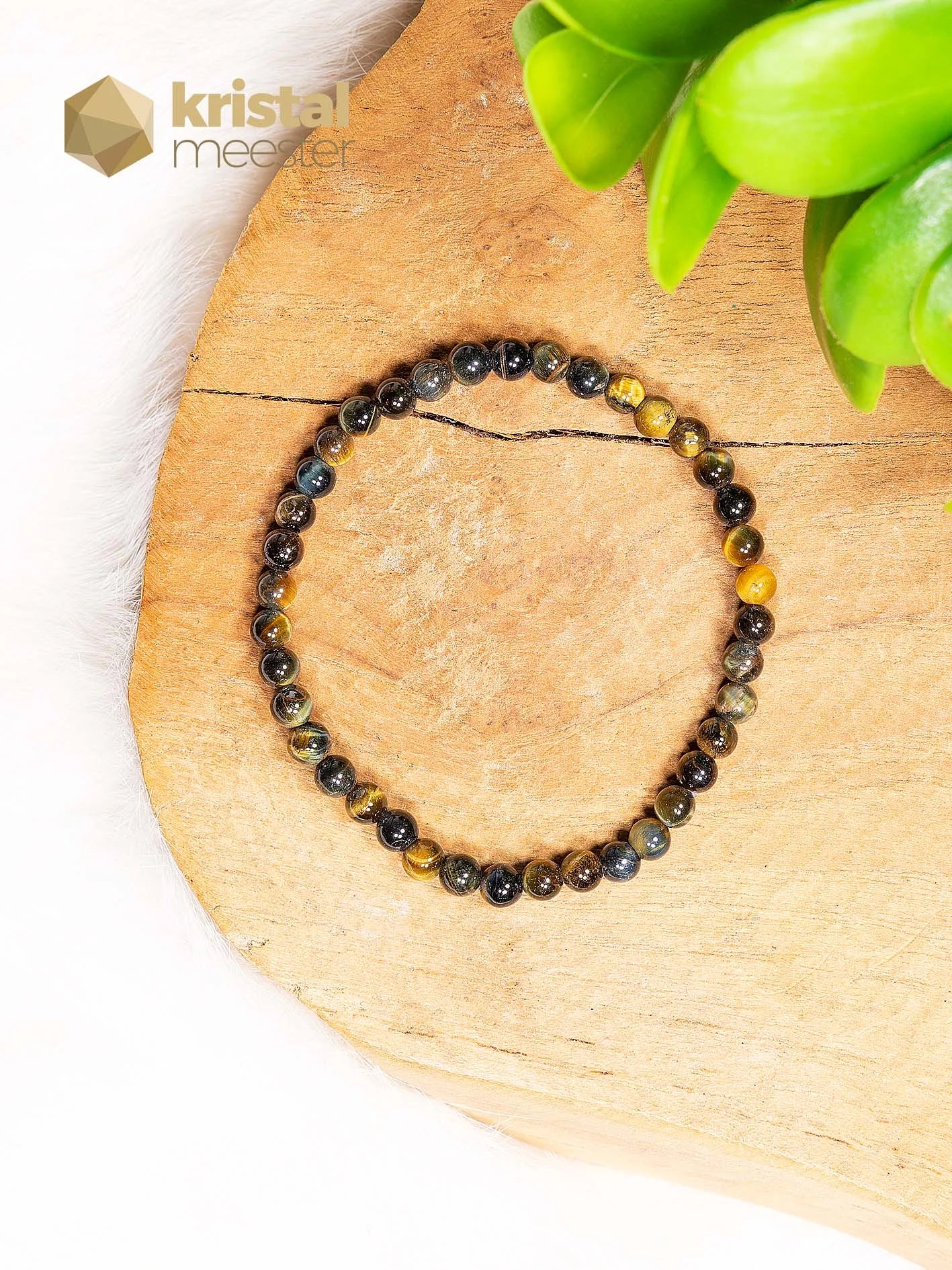 Valkenoog Kogelarmband - 4 mm