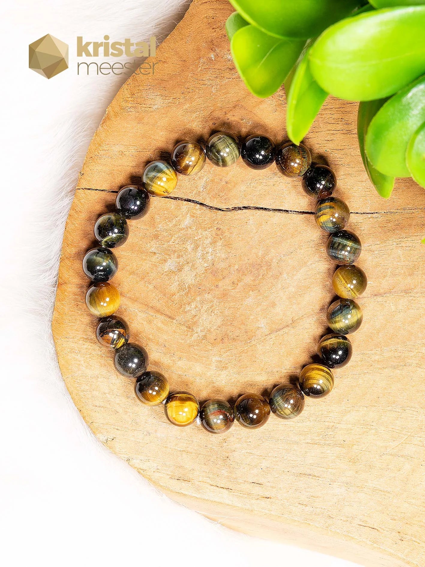 Valkenoog Kogelarmband - 8 mm
