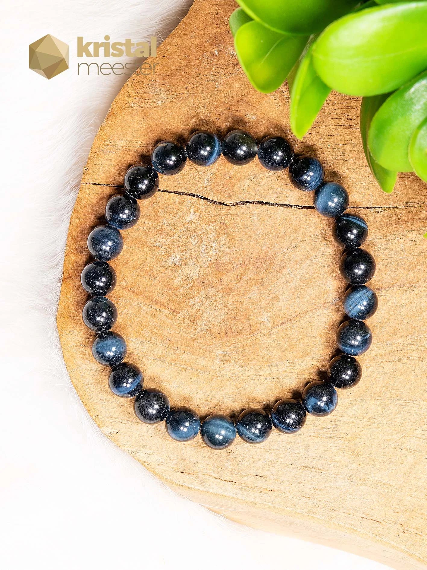 Valkenoog Kogelarmband - 8 mm - Large
