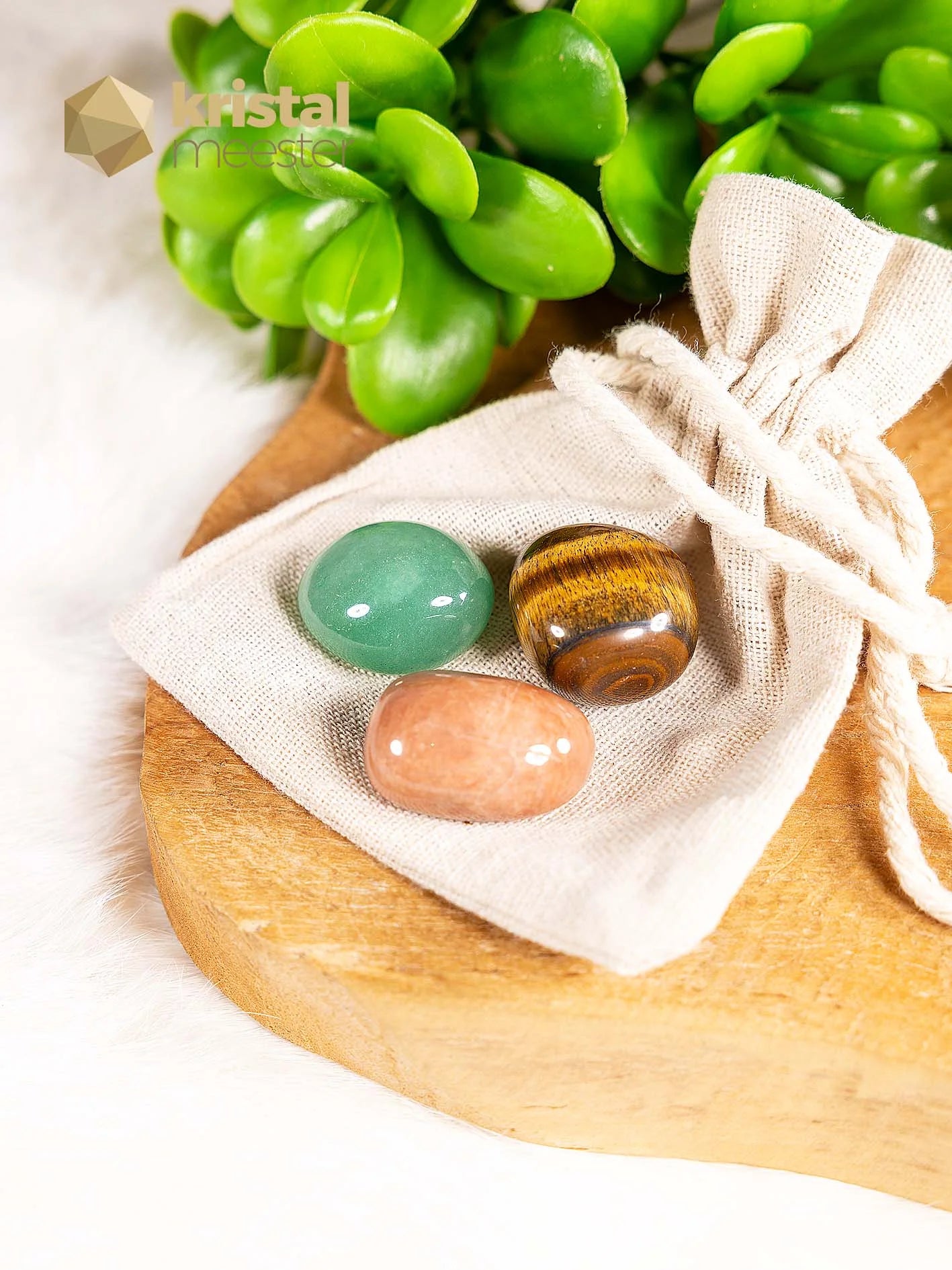 Edelstenensetje - Zakje vol geluk