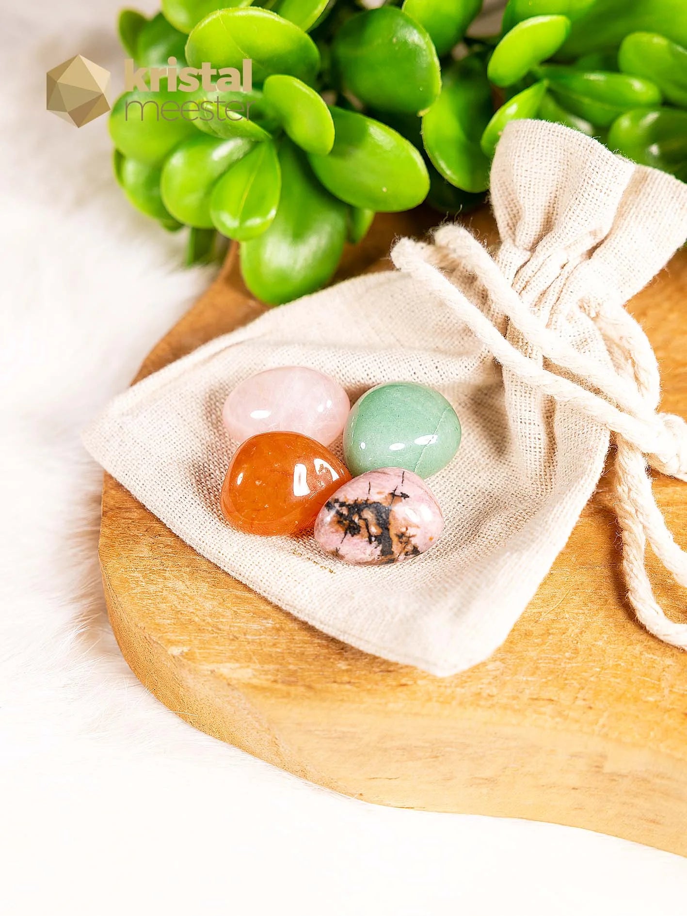 Edelstenensetje - Zakje vol liefde