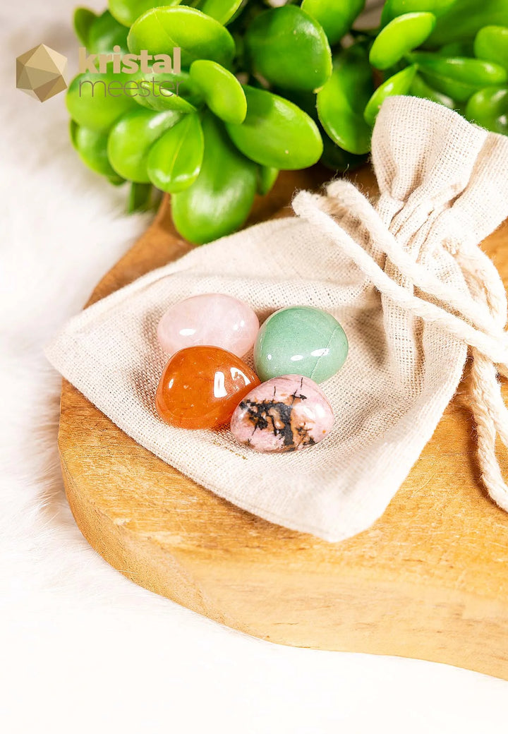 Edelstenensetje - Zakje vol liefde